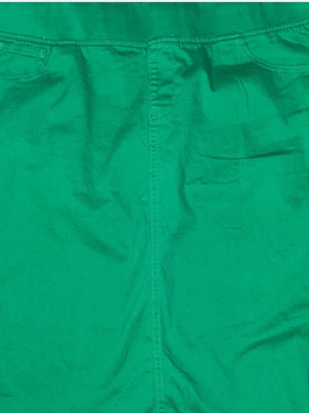 Women's Emerald Green Pull-On Skirt
